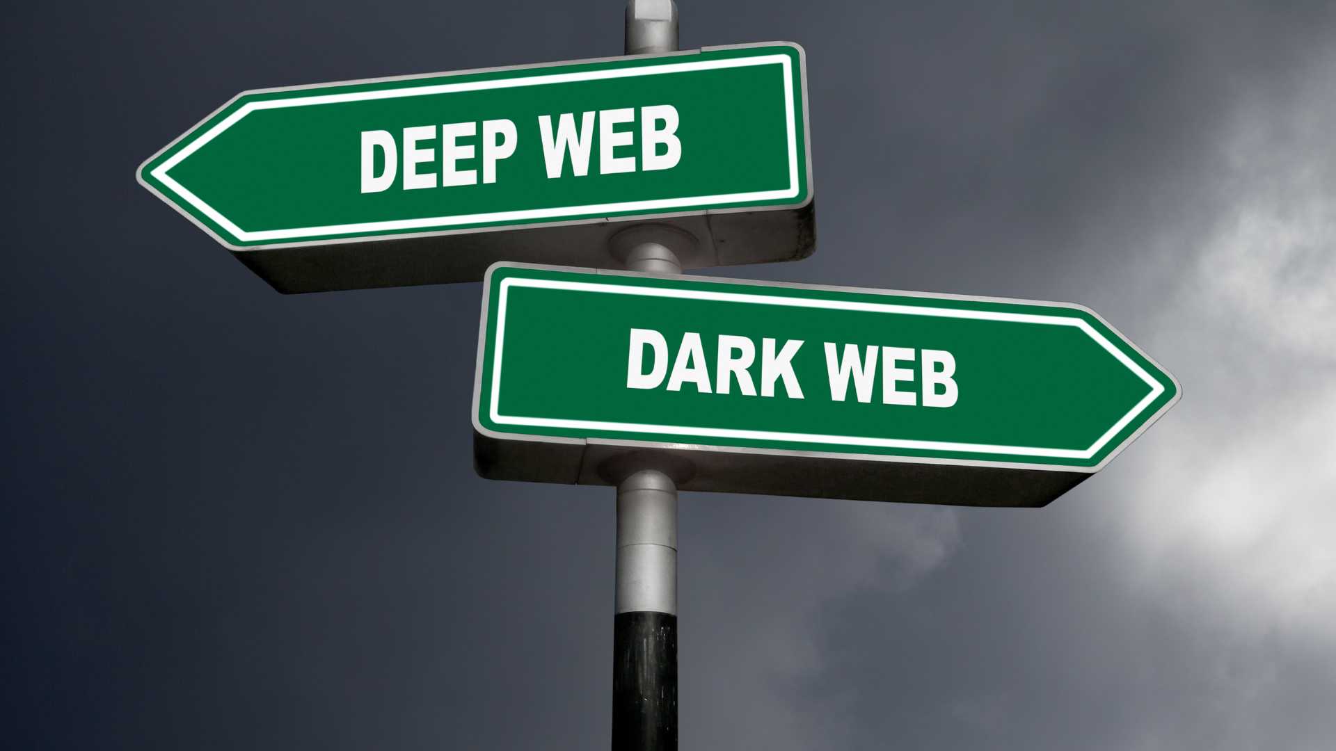 panneaux deep web / dark net 