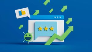 Page web d'avis positif en 3d