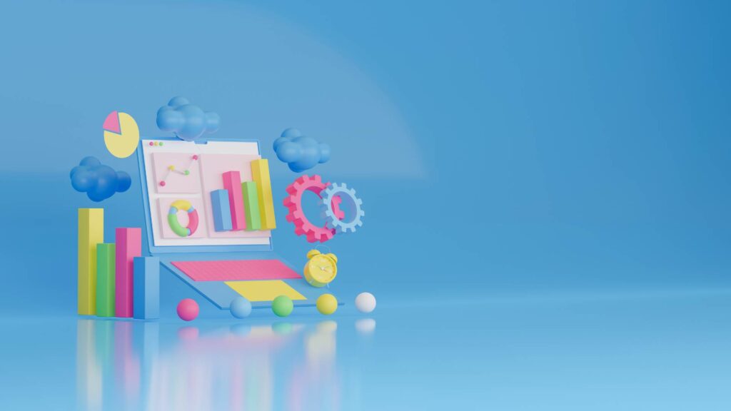 image 3D d'un ordinateur portable